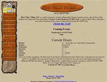 Tablet Screenshot of huntvalleyvillage.com